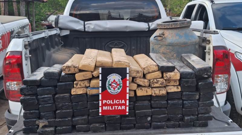 Entorpecentes apreendidos (Foto: Divulgação/Reprodução/Polícia Militar da Paraíba)
