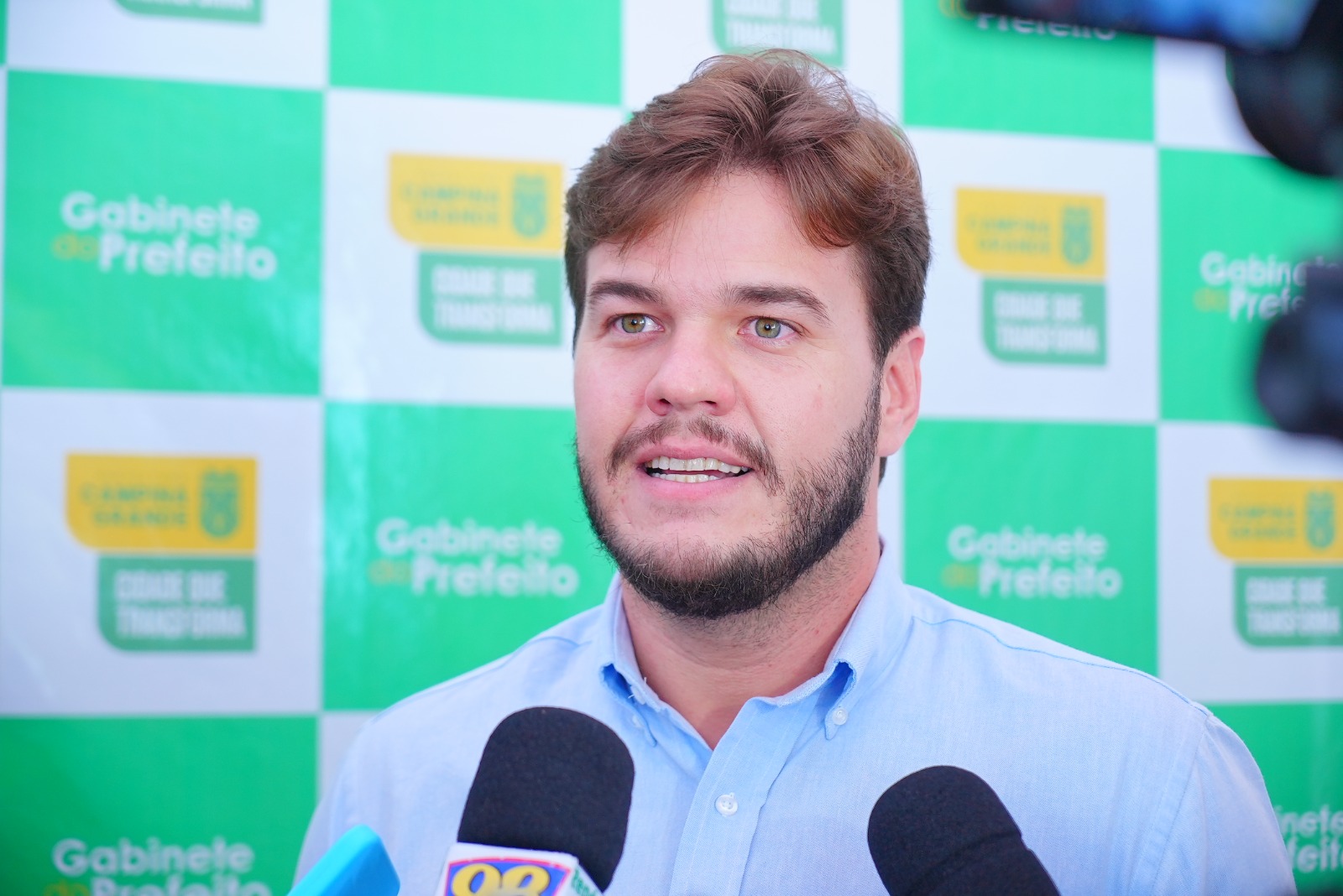 Prefeito de Campina Grande, Bruno Cunha Lima — Foto: Assessoria/Divulgação